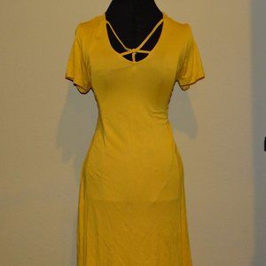 Womens Yellow dress
